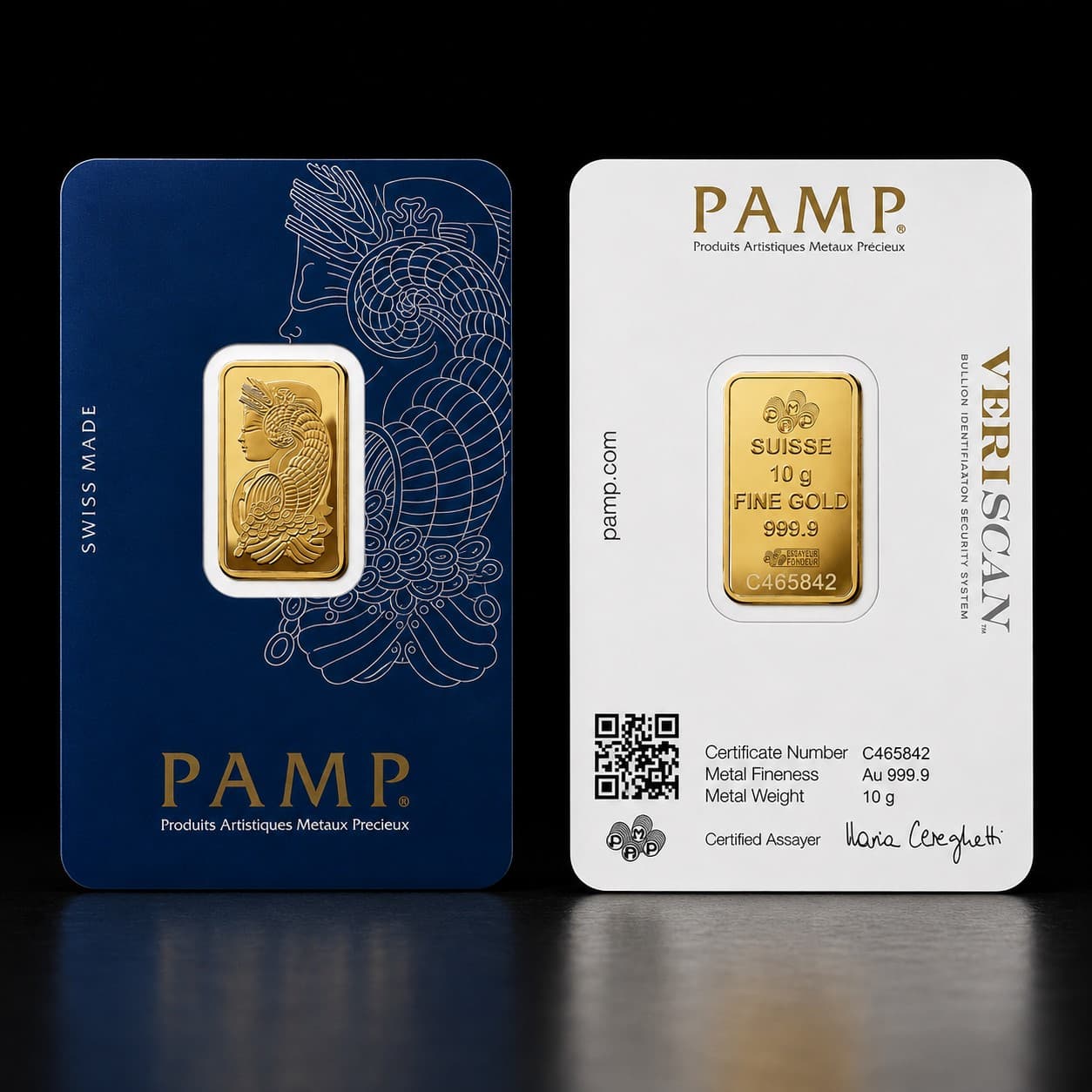 Gold bar, 10 g, 999.9 fine