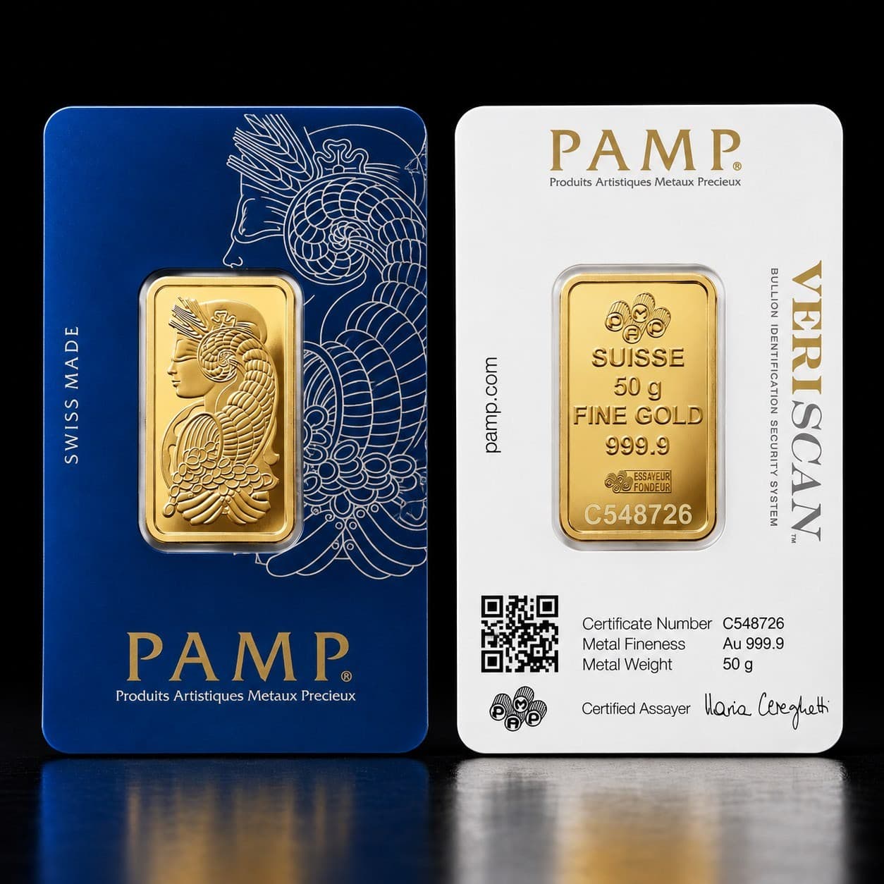 Gold bar, 1 oz (31.1 g), 999.9 fine